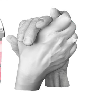 Couple Hand Mold Gypsum Powder Valentine's Day Gift Holidays DealSniper.net