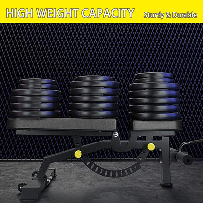 Adjustable Strength Training Bench Press Home Full Body Workout Sports Gym From House