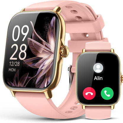 Heart Rate Sleep Test Bluetooth Calling P72 Smart Watch Health DealSniper.net