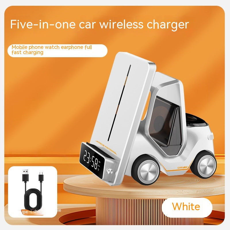 15W Three-in-one Wireless Appliance Fast Charging Bracket Gadgets dealsniper-net White