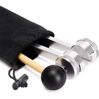 128 Hz Tuning Fork Set Weighted Bio-Acoustic Tuning Fork Beauty DealSniper.net