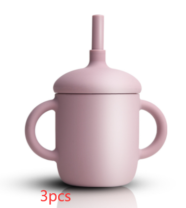 New Design Baby Feeding Cup Straw Water Bottle Sippy Cup