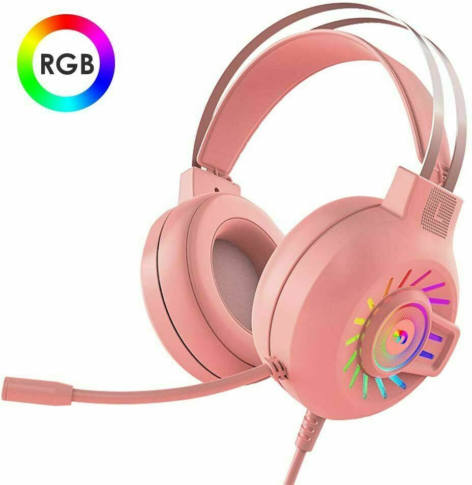 3.5mm Gaming Headset With Mic Headphone For PC Laptop