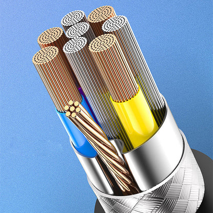 Rotating Type C Data Cable Super Fast Charging Electronics Gym From House