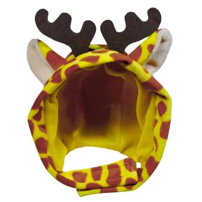 Halloween Pumpkin Vest For Dogs Cats Festive Pet Costume Harness Pets null Giraffe hat L
