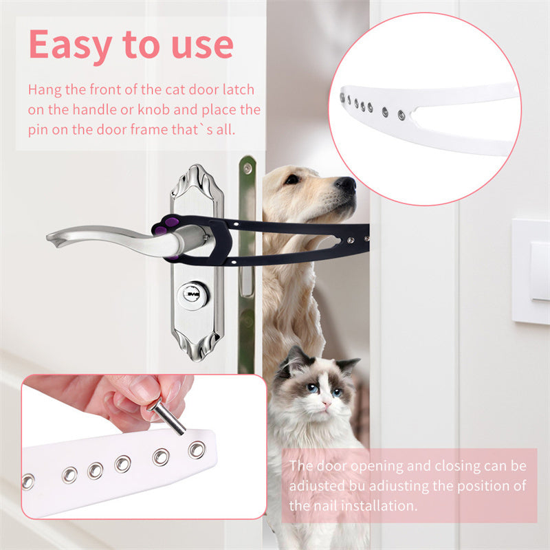Pet Door Holder Latch Prevents Dogs From Entering House DealSniper.net
