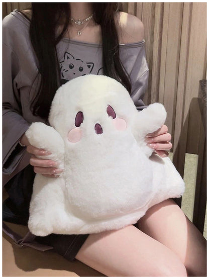 Halloween Cute Ghost Cartoon Backpack Personality Doll