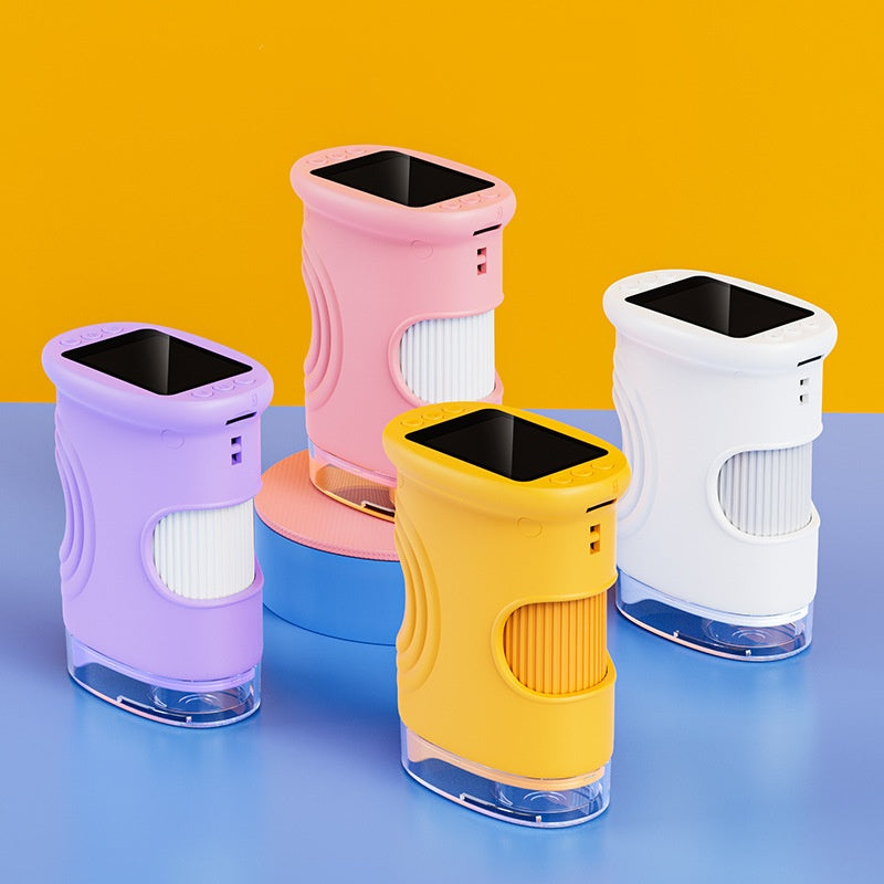 Outdoor Exploration Children's Handheld Digital Microscope Kids Gym From House