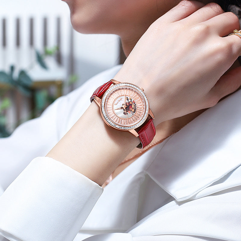 Van Gogh Women's Quartz Watch 3D Printed Oil Painting Jewelry DealSniper.net