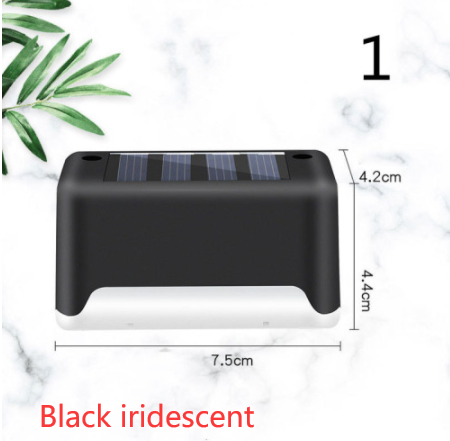 New Upgrade Waterproof LED Solar Fence Lamp Solar Deck Lights