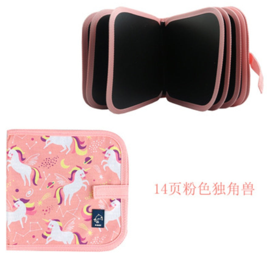 Children's Portable Drawing Book Blackboard