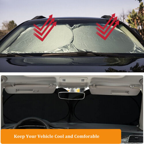 Car Window Sunshade Sun Shade Visor Windshield Cover Auto Car SunShade Anti Snow Ice Windshield Sunshade Car Windshield Sunshade Vehicle dealsniper-net