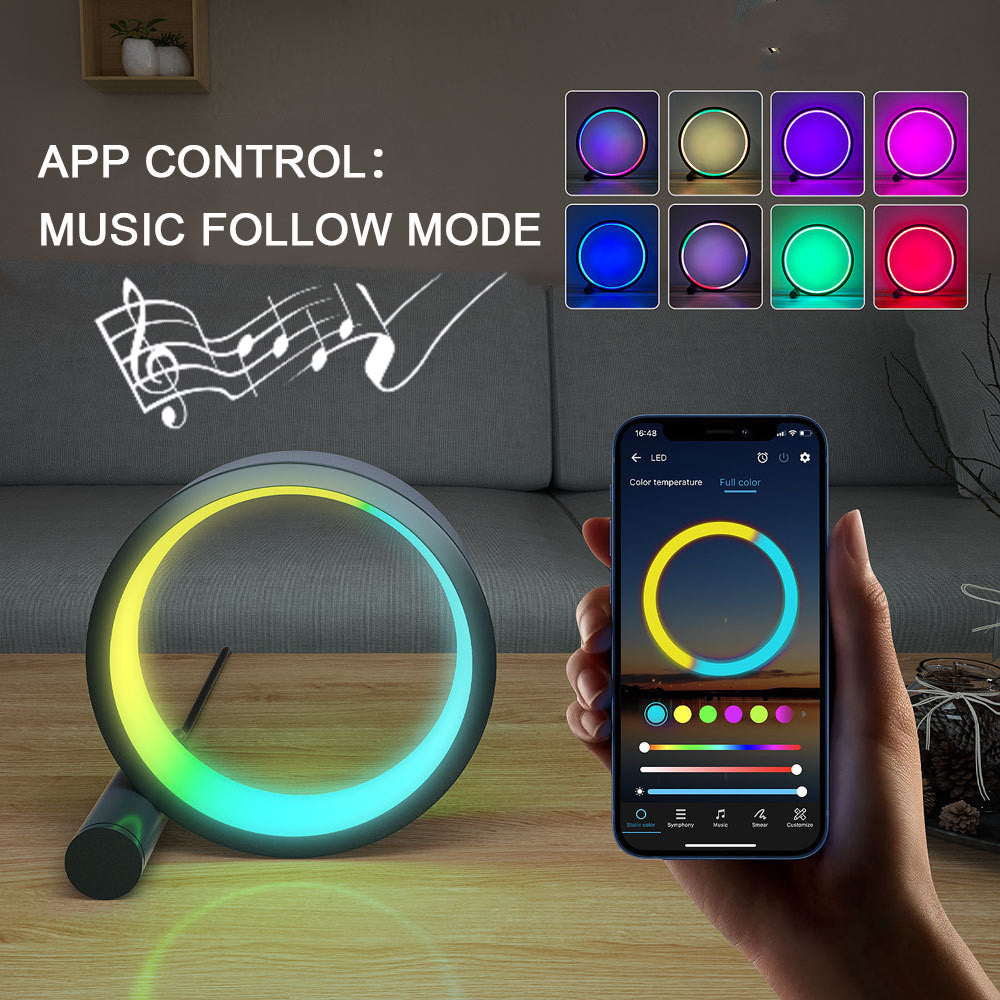 Smart LED Night Light Led Music Rhythm Induction Colorful Atmosphere Deals dealsniper-net