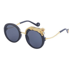 New Anti-Blue Light Glasses For Women Sunglasses Trendy Women Gym From House C1 bright black gold all gray