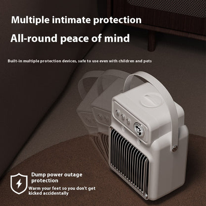 1200W 2 In 1 Efficient Room Heater Humidifying Table Heater