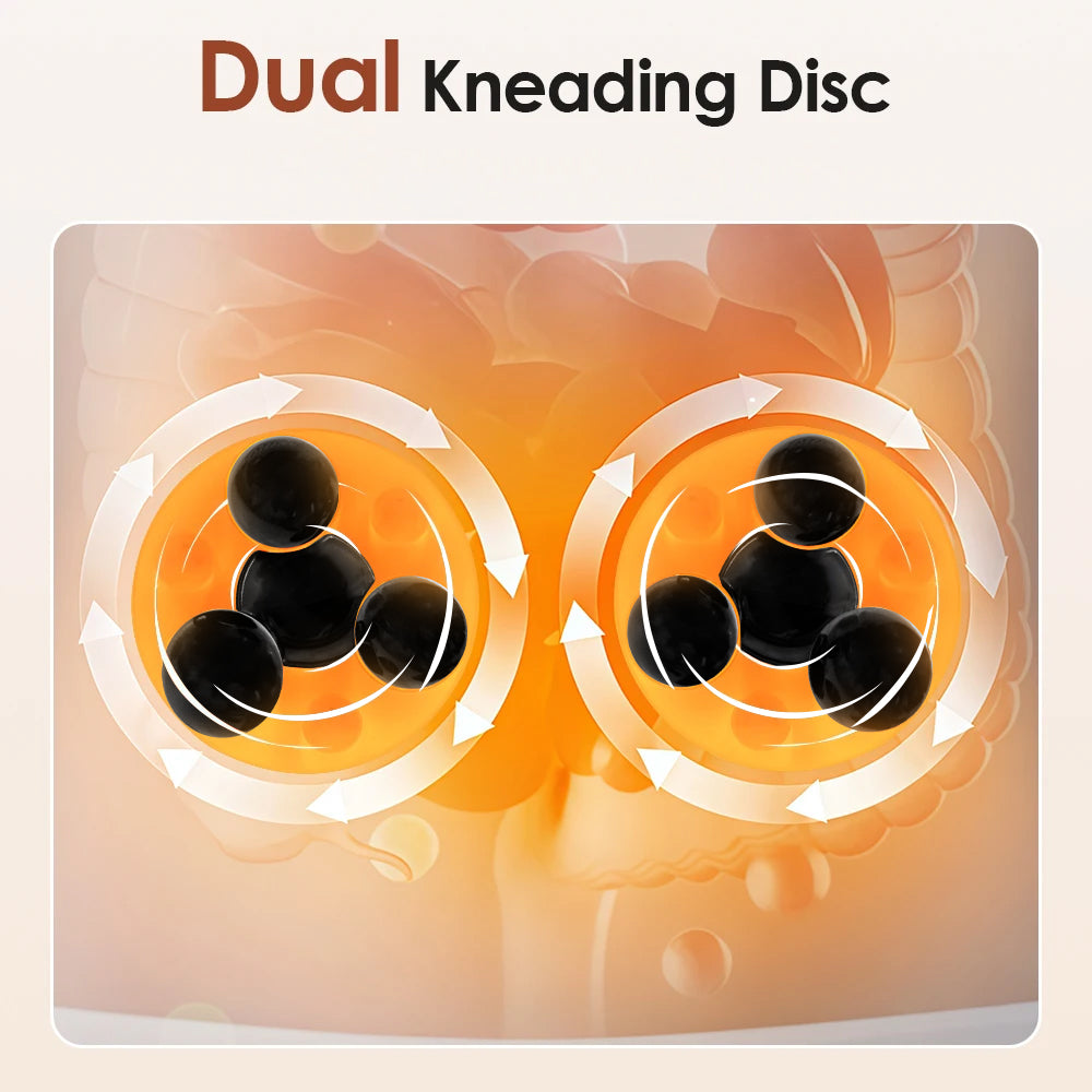 Smart Abdominal Massager With Heat Therapy 3D Kneading Beauty dealsniper-net