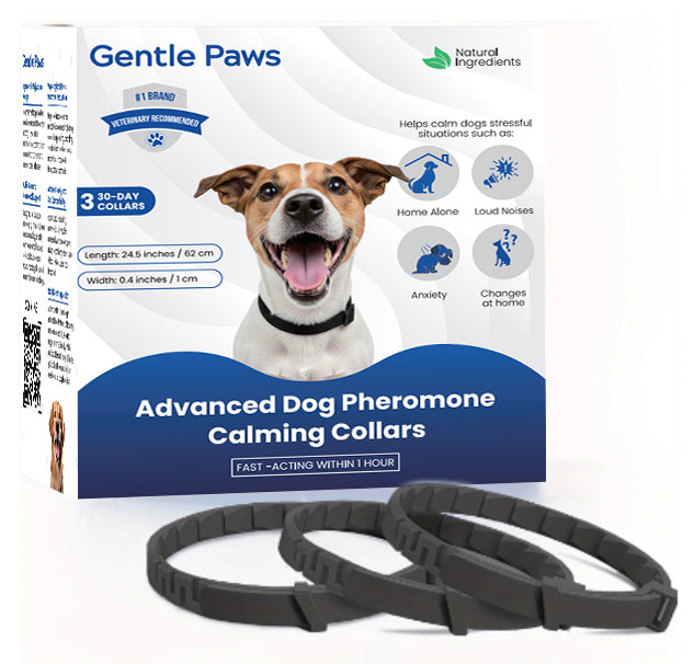 Pet Soothing Calming Collar Cat Pets Gym From House 3Packs dog of black