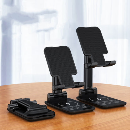Mobile Phone Holder Desktop Wireless Charging Gadgets Gym From House Black 15W