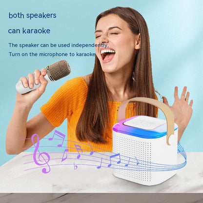 Microphone Karaoke Machine Bluetooth Speaker