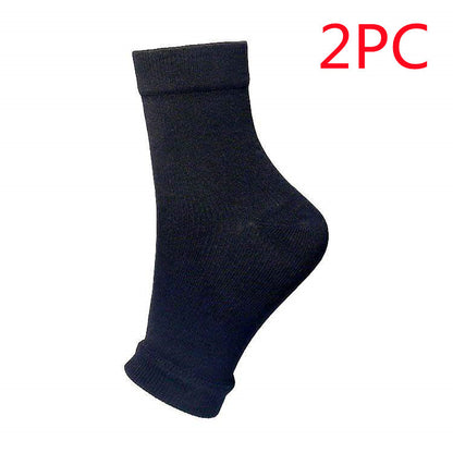 Ankle Guard Foot Angel Anti Fatigue Compression Foot Sleeve Sports DealSniper.net Pure black 2PC LorXL