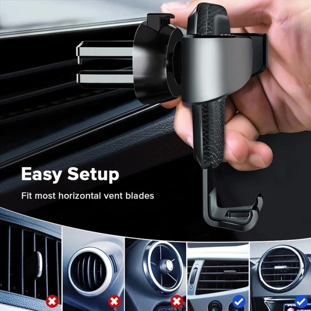 Universal Gravity Phone Holder Car Air Vent Mount Air Vent Stand Vehicle dealsniper-net