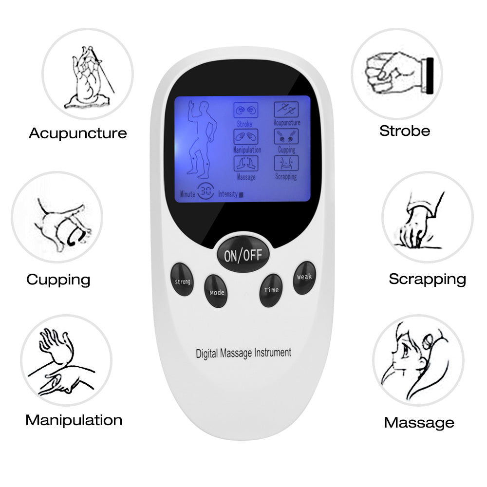 Electric Acupuncture Digital Therapy Tens Body Massager