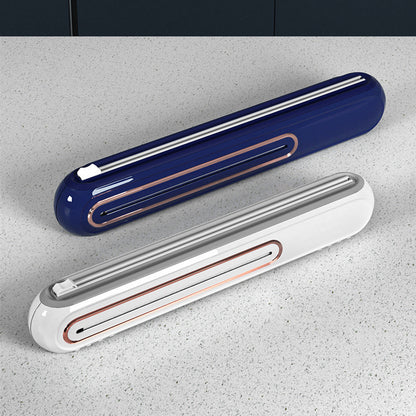 Creative Can Hang Magnetic Cling Film Cutter For Home Kitchen Kitchen dealsniper-net