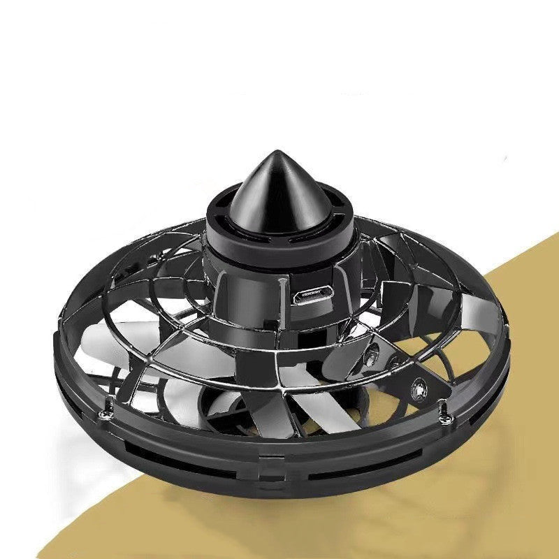 Children's Fall-resistant Gyroscopic Flying Machine Toys Kids dealsniper-net Black Gyro USB