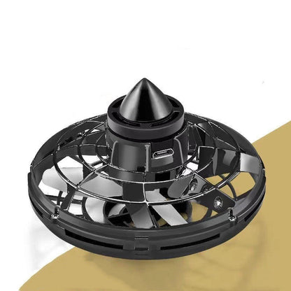 Children's Fall-resistant Gyroscopic Flying Machine Toys Kids DealSniper.net Black Gyro USB
