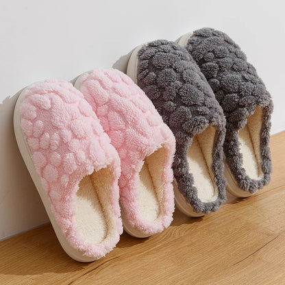 Home Fuzzy Slipper Unisex Cartoon Winter Plush Slipper Women dealsniper-net