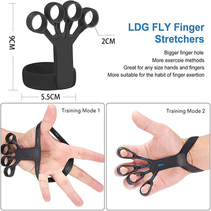 Silicone Grip Device Finger Exercise Stretcher Arthritis Hand Grip Trainer Sports DealSniper.net