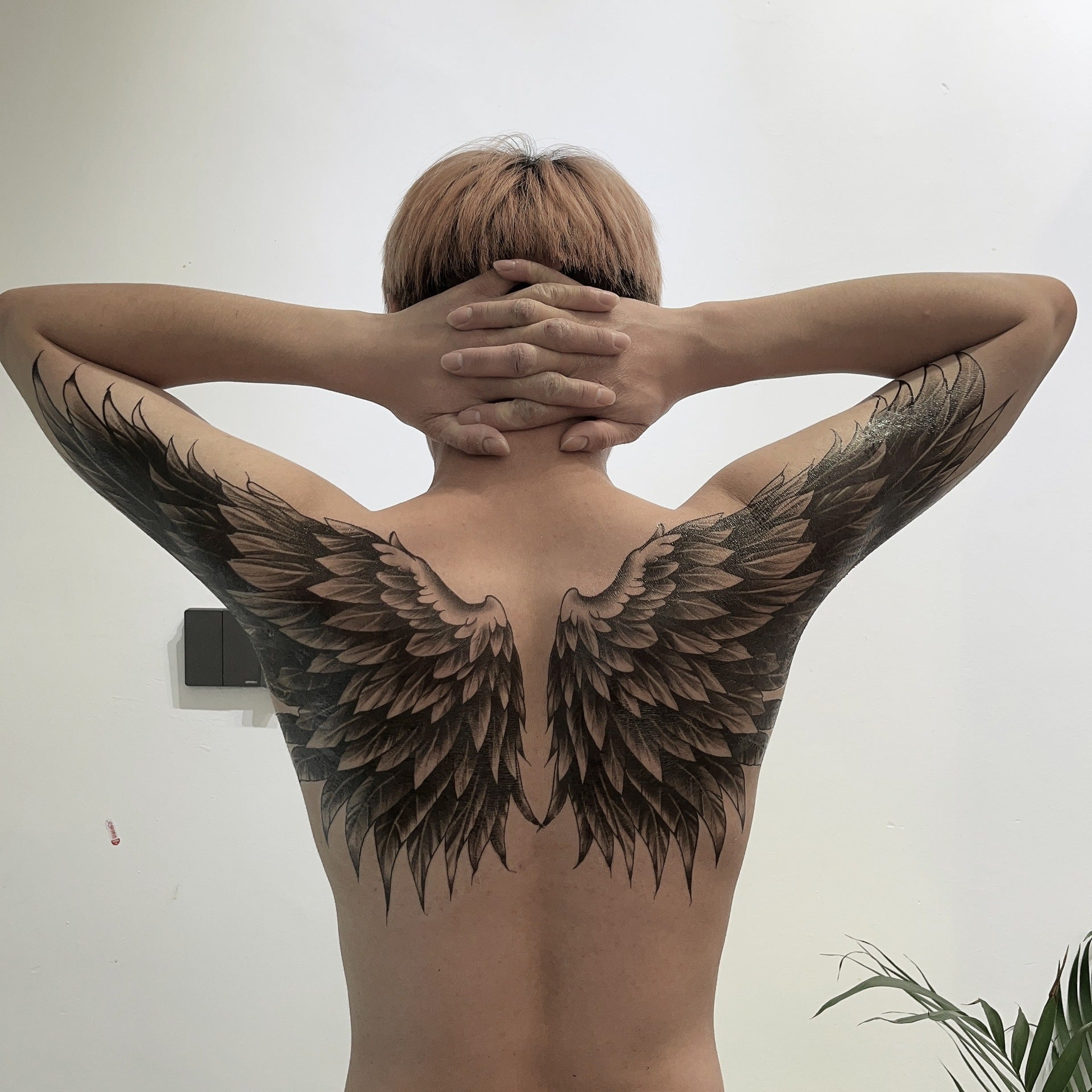 Wings Tattoo Sticker Waterproof And Hard-wearing Men DealSniper.net