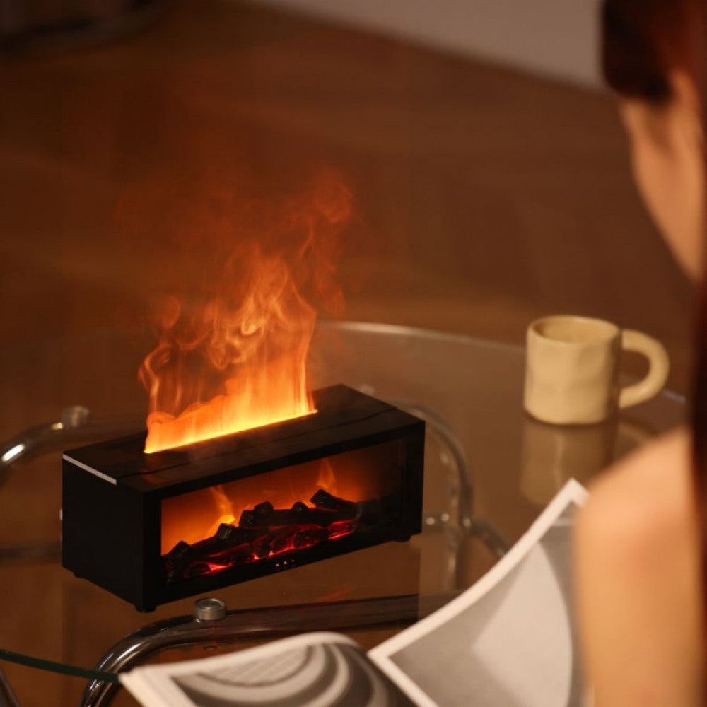Fireplace Simulation Flame Aromatherapy Machine House Gym From House