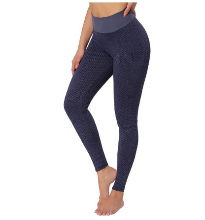 Plaid Leggings Fitness Yoga Pants Women's Seamless Women Gym From House Purple 2XL