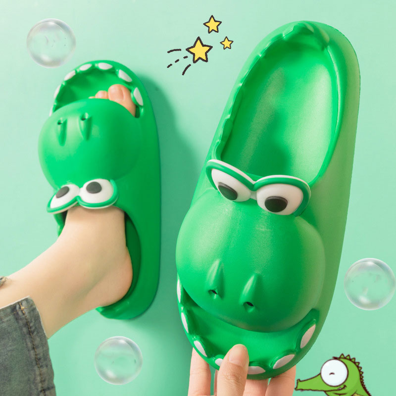 Kids Dinosaur Slippers Wholesale Summer Cartoon Parent Child Kids dealsniper-net