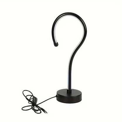 2PC Creative Question Mark Shape Table Lamp Home Decor Gym From House 1pcs