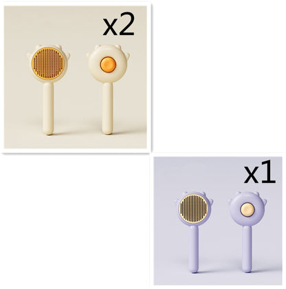 Cat Comb Massage Pet Magic Combs Hair Removal Scratcher Pets dealsniper-net Set5