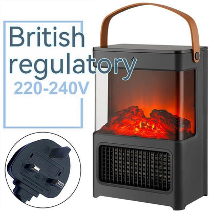 Simulation Flame Heater Electric Heating Household House dealsniper-net Remote Control Type UK