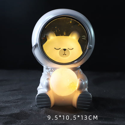 Starry sky animal atmosphere night light Gadgets dealsniper-net Bear 9.5x10.5x13cm