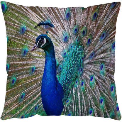 Cushion Covers Sea Turtle Printed Throw Pillow Cases House dealsniper-net Peacock 45x45cm