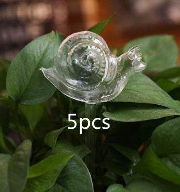 Glass Automatic Self Watering Bird Watering Cans Flowers Plant Home Decor dealsniper-net