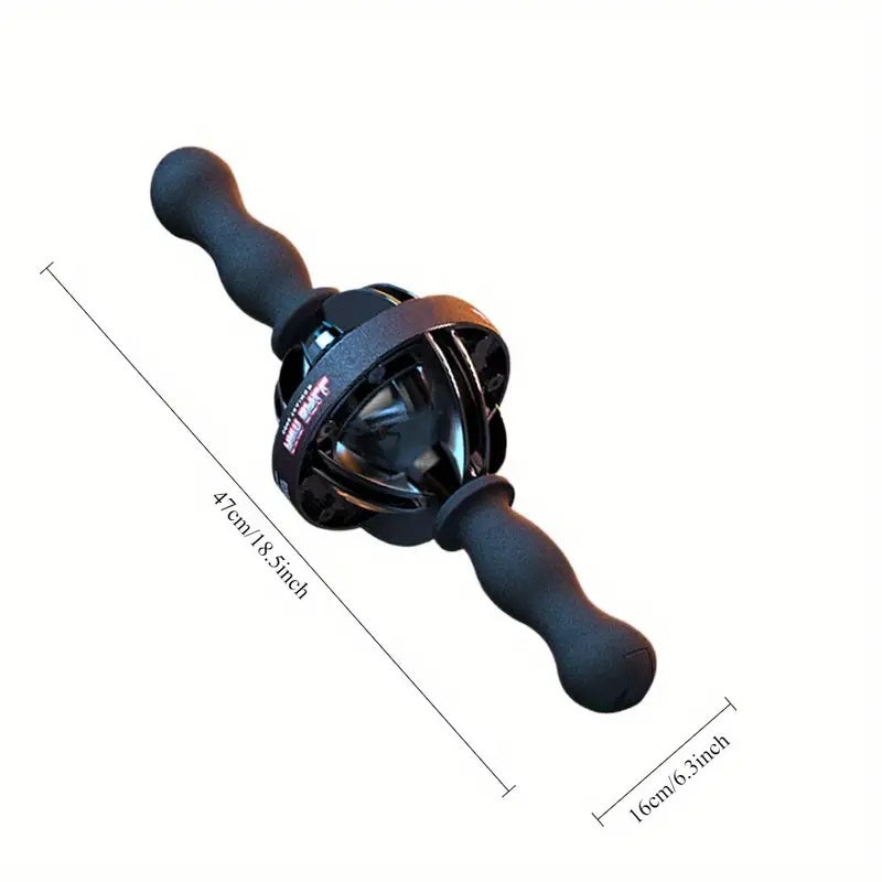 1pc Black Gyro Fitness Trainer Stainless Steel Core Wrist Sports DealSniper.net