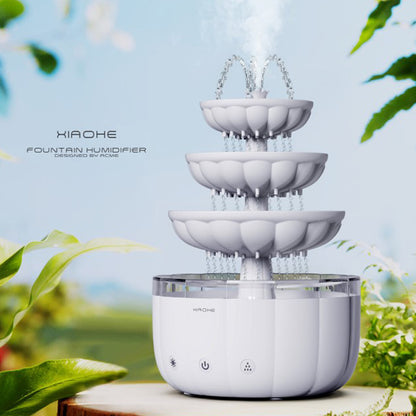 Fountain Water Drop Humidifier Home Office Aroma Diffuser House Gym From House