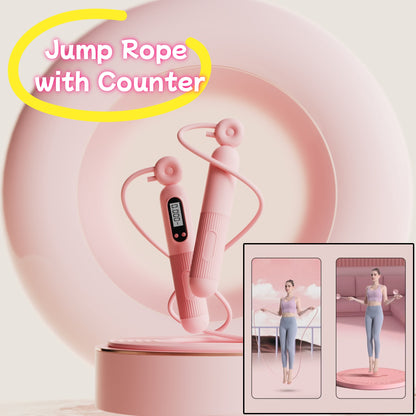 Jump Rope With Counter, Adjustable Skipping Rope With Calorie Counter Sports dealsniper-net