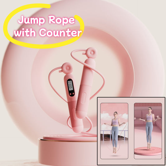 Jump Rope With Counter, Adjustable Skipping Rope With Calorie Counter Sports dealsniper-net