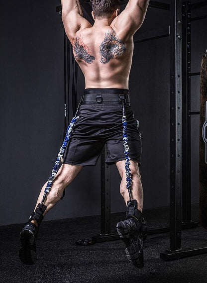 Vertical Trainer Leg Strength Resistance Bands Exercise Sports DealSniper.net