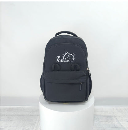 Schoolbag Fashion Casual Large Capacity Multi-functional Backpack Men DealSniper.net Black 1style 45x30x15cM
