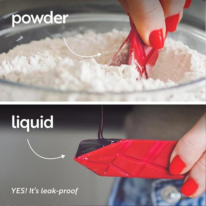 Kitchen Folding Flat Three-in-one Measuring Spoon Tool Kitchen DealSniper.net