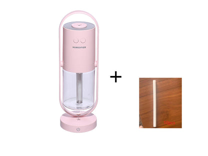 Mini USB Desktop Humidifier House DealSniper.net Pink with Cotton swab10pc
