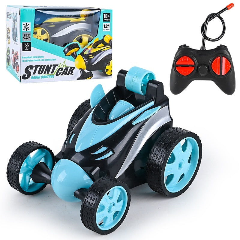 Tilting Remote Control Car Off-road Model Children's Toys Kids DealSniper.net Charging Panel Blue